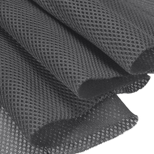 uxcell 2Pcs Dark Gray Speaker Mesh Grill Cloth, Stereo Box Fabric Dustproof Cloth 50cm x 160cm