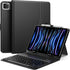 MoKo Universal Tablet Case with Keyboard for 9", 9.7", 10.1", 10.2", 10.4", 10.5", 10.9", 11" Tablets, with Removable
