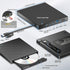 Kadlun 3.0 Drive,4 2 11/10/8/7/XP External CD DVD Drive for Laptop, USB Optical Disc USB Ports and TF/SD Card