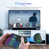 Mini Voice Bluetooth Keyboard, Rechargeable Wireless with Touchpad, Backlit Small Keyboard with IR Learning, 2.4G