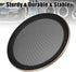 X AUTOHAUX 8 Inch Car Metal Audio Speaker Grill Cover Mesh Woofer Horn Guard Decorative Circle Grille Protector with