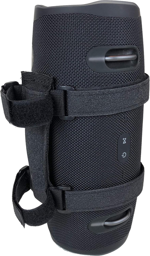 Bushwhacker Jumbo Speaker Mount for Large Bluetooth Speakers, 12"-24" Circumference, UTV Golf Cart Boat Accessory