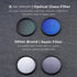 K&F Concept 82mm UV CPL Lens Cap Filters Kit, Multi-Coated MCUV, Circular Polarizer, Lens Cover, Cleaning Cloths