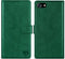 ZZXX Wallet Case for iPhone 7/8/SE 2022(2020), RFID Blocking, Card Slot, Kickstand, Magnetic Closure, Green