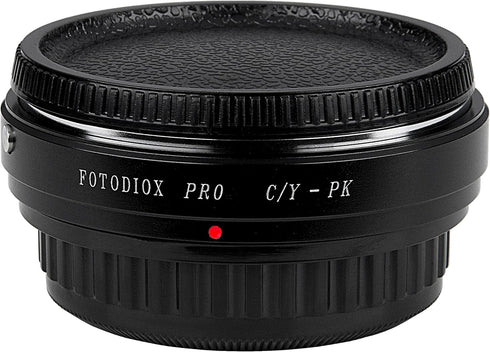 Fotodiox PRO Lens Mount Adapter, Contax Yashica Mount Lens to Pentax K DSLRs