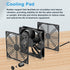 120mm 5V USB Quiet Computer Cooling Fan with Multi-Speed Controller for Router WiFi Modem Xbox TV Box DVR PlayStation