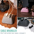 Smartish Magnetic Cord Holder - Cable Wrangler Organizer with Magnet Clips for Charger Management on Desktop or