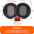 WC Freeze Maxwell Cooling Gel Replacement Earpads for Audeze Maxwell Headphones, Elevate Comfort and Sound Isolation