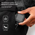 RFUNGUANGO Military Carbon Fiber Case Cover for Samsung Galaxy Buds 2 Pro/Buds Pro/Buds Live/Buds 2, with