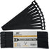 Cable Management Ties (30) 8" Reusable Self-Gripping Cord Straps for Organizing Cables and Wires