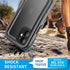 Cozycase Compatible with iPhone 12 Mini Waterproof Case, Full Body Rugged Dustproof Shockproof Case with Built-in