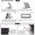 IBENZER Compatible with 2022 2021 2020 MacBook Air 13 inch Case M1 A2337 A2179 A1932, Crystal Clear Hard Shell