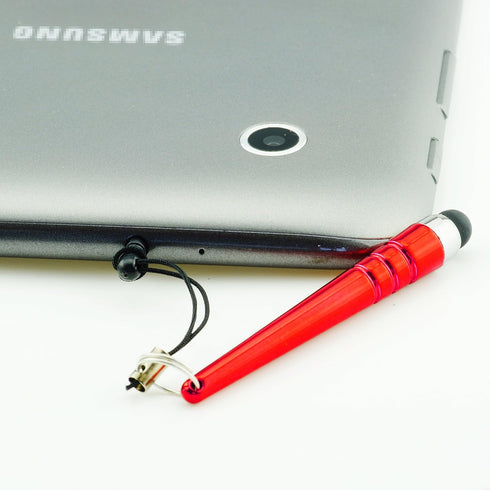 Stylus Pen Bundle, 12 Pack Short Stylus Pens with 3.5mm Jack Connector for All Capacitive Touchscreen Devices