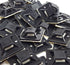 Cable Tie Mounts Self Adhesive Clips, Wire Tie Base (25mm x 25mm), Premium Grade Strength, 100 Black