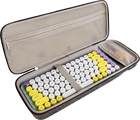 Hard EVA Storage Case for Logitech POP Wireless Mouse and POP Keys Mechanical Keyboard Combo