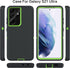 MXX Case Compatible with Galaxy S21 Ultra, 3-Layer Heavy Duty Body Bumper Cover, Shock Protection, Dust Proof
