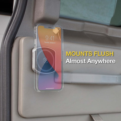 Scosche MP2FM-XCES0 MagicMount Pro2 Universal Flush Magnetic Cell Phone Car Mount Kit