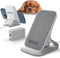 Fast Wireless Charger, Qi-Certified 10W Max Charging Stand for iPhone 15/14/13/12/11, Samsung Galaxy with QC3 Adapter