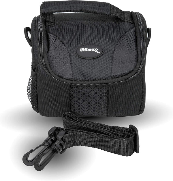 Ultimaxx Small Carrying Case for Sony, Nikon, Canon, Olympus, Fuji, Pentax, Panasonic, Samsung Cameras