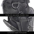 Compact Camera Bag for DSLR/SLR/Mirrorless Shockproof Shoulder Case with Buffer Sponge for Nikon, Canon, Sony, Pentax