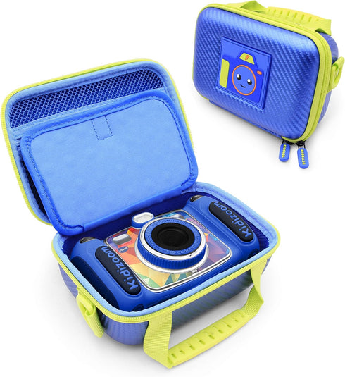 CASEMATIX Camera Case for VTech KidiZoom Camera and Accessories - Blue Travel Case Only