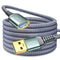 AINOPE 10FT USB 3.0 Extension Cable, Male to Female, High Data Transfer for Webcam, Keyboard, Flash Drive, Printer.