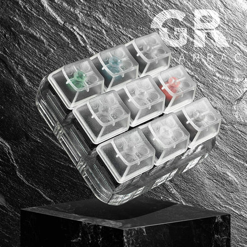 Cherry MX Switch Tester Tool for Mechanical Keyboards, 9-Key Testing with Keycap Puller and O Rings