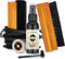 Stock Your Home 6 Piece Vinyl Record Cleaning Kit, Includes Cleaner Spray, Velvet Brush, and Duster Bag