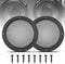 6.5 Inch Metal Mesh Round Speaker Grill Cover, Universal Decorative for Car Speaker Mounting, 8PCS Screws