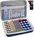GWCASE Battery Organizer Storage Holder, Batteries Storage Containers Box with Battery Tester Checker.