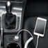 Amazon Basics 12W Car Charger with Lightning Cable (Coiled) for iPhone and Apple Devices, 1.5 ft - Black