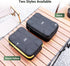 2 Hard Shell EVA Camera Case With Removable Dividers,Waterproof Camera & Lens Storage Carrying Bag for Canon Nikon Sony