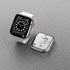 BHARVEST 2 Pack Hard PC Case for Apple Watch SE 2022/Series 6/5/4/SE 44mm with Tempered Glass Protector