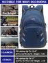 ProEtrade Extra Large Backpack for College, Fits Laptop Up to 17 inch, USB Charging Port, Anti-theft, Blue