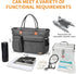 15.6 Rabjen Nurse Tote Bag for Work with Padded Laptop Sleeve, Medical Supplies Shoulder Bag for Home Health Care