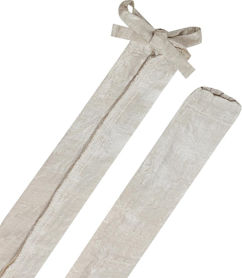 Aspen Creative 15013-21A, 6' Wheat Faux Silk Fabric Cord & Chain Cover, Easy to