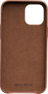 Wilken Leather Wrapped Case for iPhone 12 Pro Max | Brown | Compatible with MagSafe & Wireless Charging | Top Grain