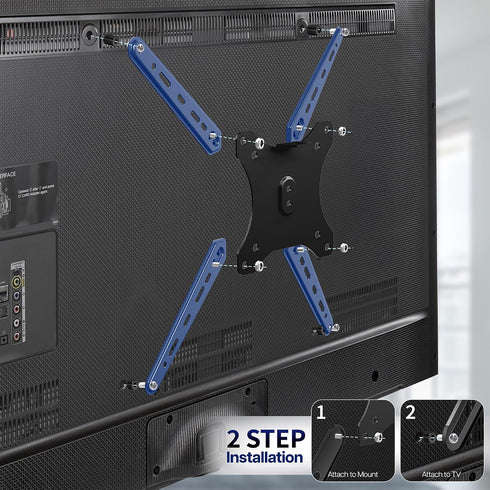VIVO 32 55 inch 300mm MOUNT-AD600B Steel TV Mount Adapter Brackets for Screens to LCD LED, Conversion Plate Kit, Adds