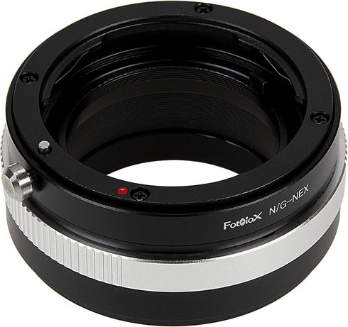Fotodiox Lens Mount Adapter - Nikon Nikkor F Mount G-Type D/SLR Lens to Sony Alpha E-Mount