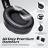 PowerLocus Bluetooth Over Ear Headphones, 60H Playtime, 4 EQ Modes, Hi-Fi Stereo Deep Bass for Travel, PC, Phones