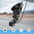 Rear Camera Mount (2 Pcs), Universal Adjustable Back Windshield Camera Mount, Dash Cam Rearview Camera Bracket for Car