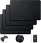 4 Pieces 5 by 7.8 Inch Rubberized Anti-Slip Safety Tape, Adhesive Non-Slip Pads for Phones Gaming Cases (Black)