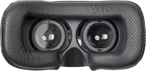 SATINIOR 4 Pack 11 mm PU Leather Foam Face Replacement Cover Pad, Memory Foam Compatible with HTC Vive Headset, Black