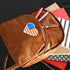 250 American Flag Heart Stickers, Patriotic Decals for Events, Celebrations, and Decorations