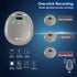 eoqo 8GB Digital Voice Recorders, Small Voice Activated Recorder Audio Recorder Mini Portable Dictaphone