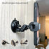 Universal Mirror Shower Phone Holder, Multi-Directional Dual 360 Degree Rotating Wall Mount Stand for Tiktok Youtube
