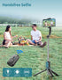 Selfie Stick, 41'' Extendable Phone Tripod Stand with Phone Holder & Detachable Remote, 360° Rotation for iPhone Android