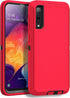 MXX Heavy Duty Case for Samsung Galaxy A50, Tough Drop Protection (No Screen Protector), Red, A50s/A30s Compatible