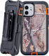 WallSkiN Case for iPhone 12 Mini (5.4"), Heavy Duty Full Body Military Grade Drop Protection Holder