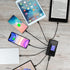 USB Charger, slitinto 60W 12A 8-Port USB Charging Station Multi Port Hub Charger with LCD Display for Multiple Devices
